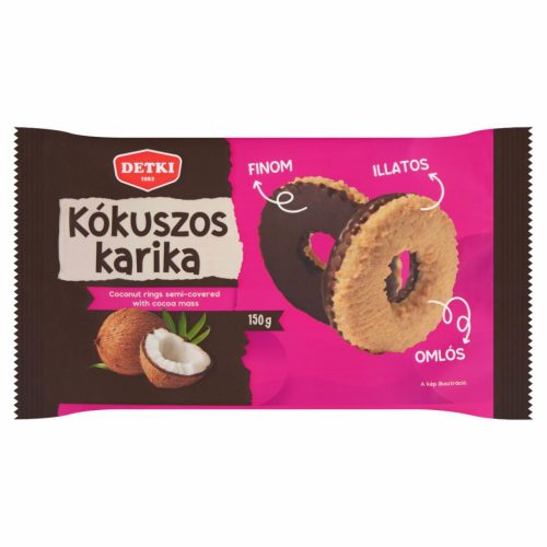 Detki 150g kókuszos karika