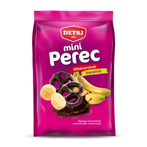 Detki mini perec banános étbev. 160g