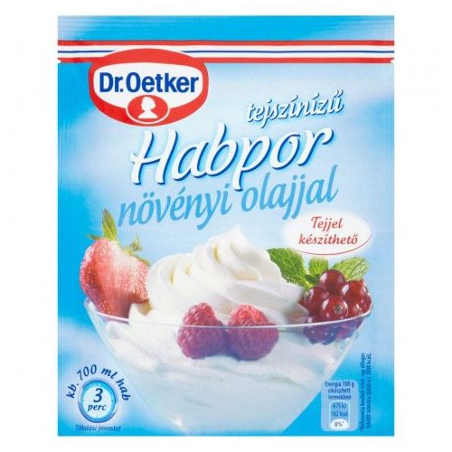 Dr.Oetker habpor növényi olajjal 45g