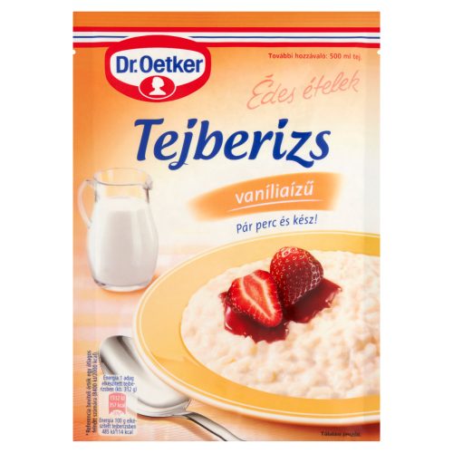 Dr.Oetker tejberizs vaníliás 125g