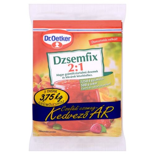 Dr.Oetker dzsemfix 2:1 családi 3x25g   1