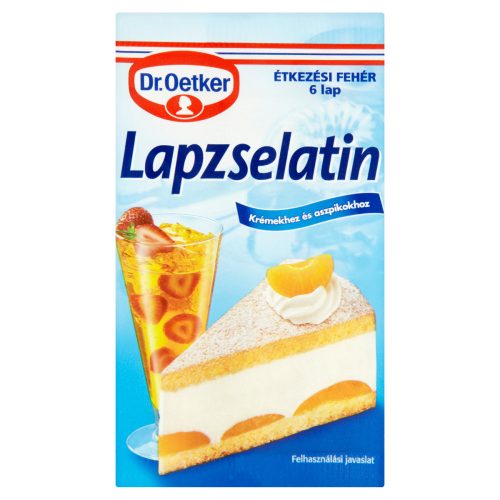 Dr.Oetker lapzselatin 10g   25#