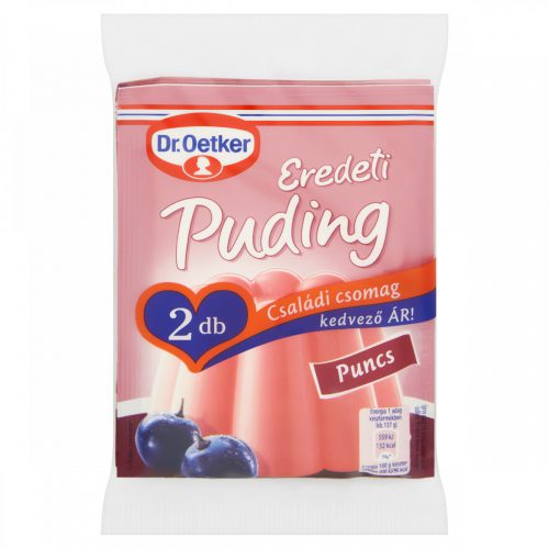 Dr.Oetker ered.puncs puding 2x40g