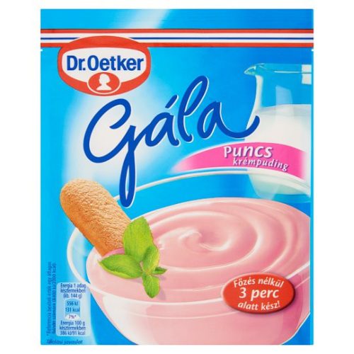 Dr.Oetker gála puncs krémpuding 78g   25