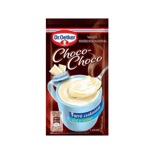 Dr.Oetker choco-choco fehércsokoládé 34g