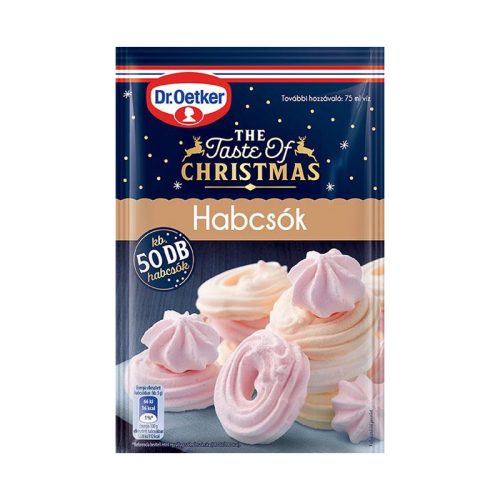 Dr.Oetker Christmas habcsók alappor 185g