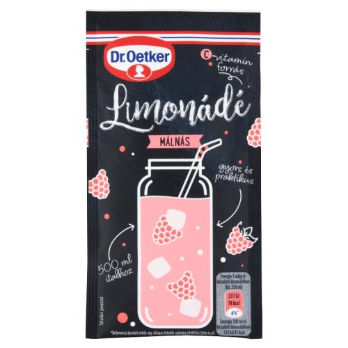 Dr oetker málnás limonádé 40g