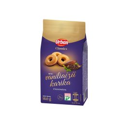 Urbán Mini Vaníliás Karika 160g Új