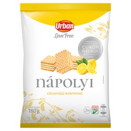Urbán Töltött Ostya Citromos Hozzáadott