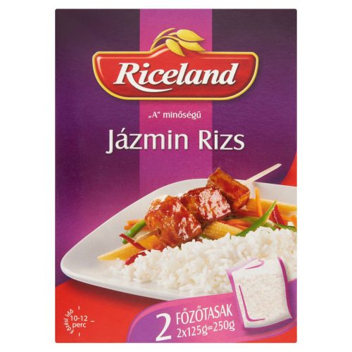 Rizs jasmine Riceland 2x125g