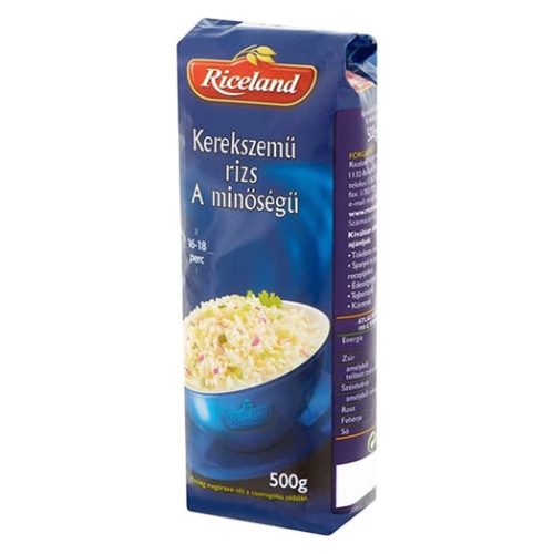 Rizs kerekszemű riceland 500g