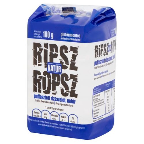 Gárdonyi Ripsz ropsz 100g natúr rizsszel