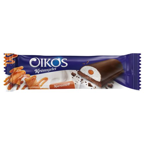 Oikos krémszelet karamell 27g danone