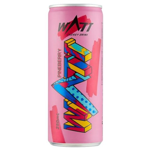 Watt Energy Drink Fehéreper-Guava 250ml