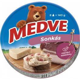 Medve sonkás kenhető sajt 140g