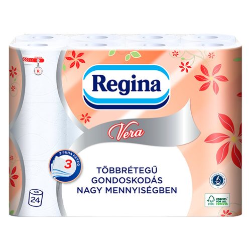 Regina vera wc papír 24tek. 3 rét