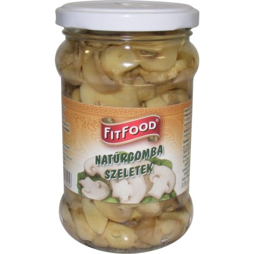 FITFOOD natúr gomba szeletek 314ml