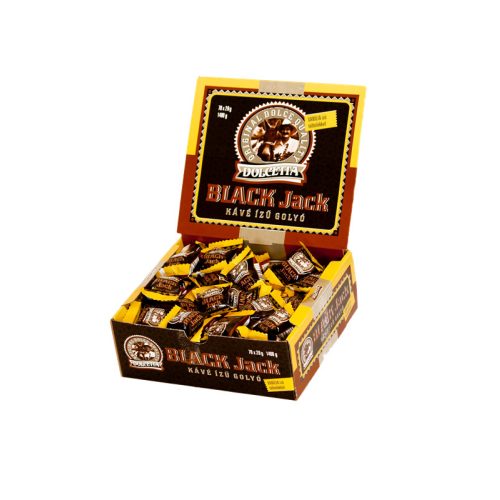 Black Jack kávés golyó 80g