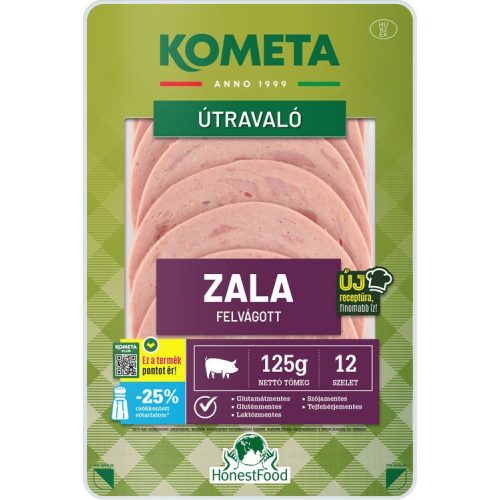 Útravaló zala felvágott kométa125g