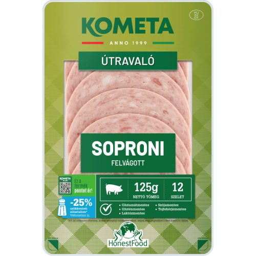 Kométa soproni felvágott 125g