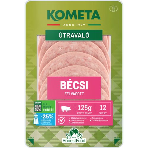 Útravaló Bécsi felvágott szel,125g/Komét