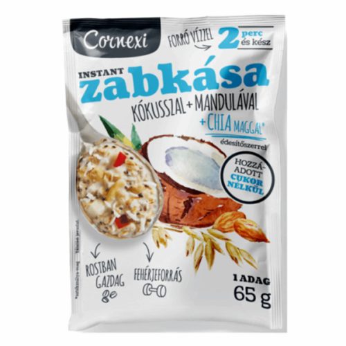 Cornexi zabkása kókusz mandula 55g