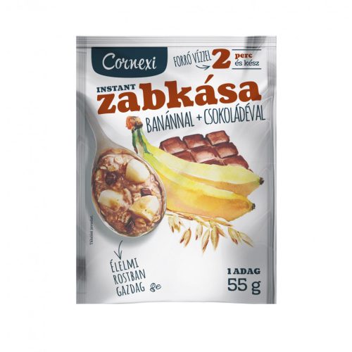 Cornexi Zabkása Banános-Csokis 55g