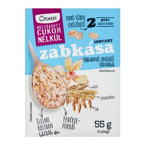 Cornexi Zabkása Többgabonás-Vaníliás 50g