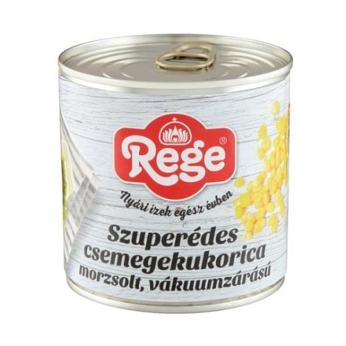 Rege szuperédes csemegekukorica 330/285g