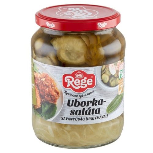 Rege uborkasaláta hagymával 680/350g