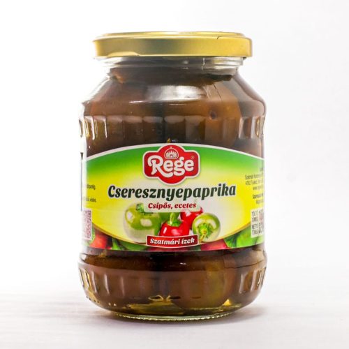 Rege cseresznyepaprika csípős 330/180g