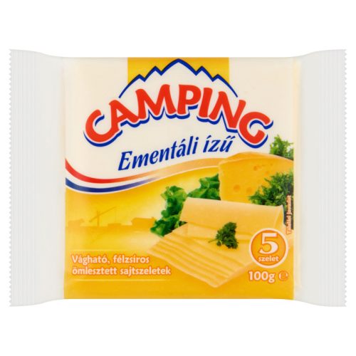 Camping szeletelt emmentáli 100g /Erű