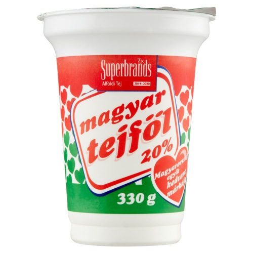 Magyar tejföl 20% NAGY!!!!! 330g(Alf, te