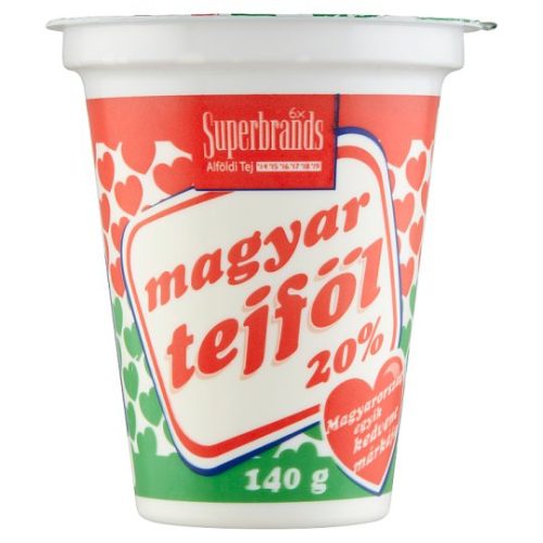 Magyar tejföl 20% 140g kicsi(Alf, tej)