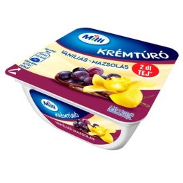 Milli krémtúró 90g vanilia mazsola