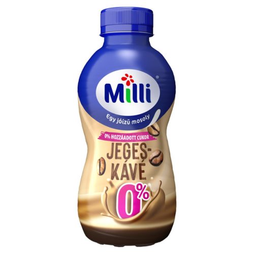 Jegeskávé 0% cukor milli 300ml palackos