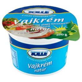 Vajkrém 200g natúr/Tolnatej