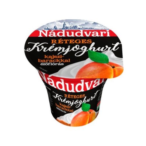 Réteges krémjoghurt kajszibarackos 180g