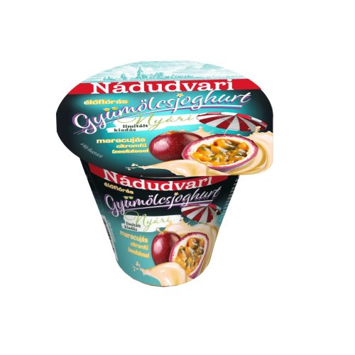 Nádudvari joghurt maracuja-citromfű 125g