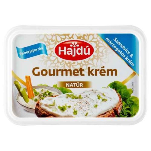 Hajdú gourmet krém natúr 180g