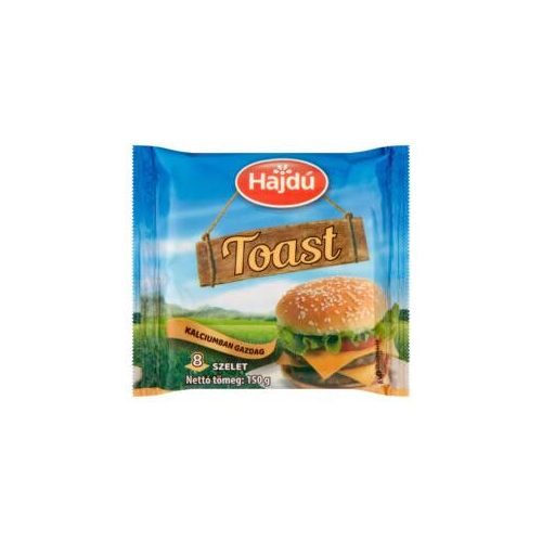 Hajdú lapka sajt toast 8db 150g