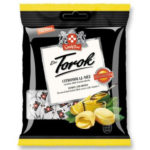 dr.torok cukorka 75 g töltött citromolaj