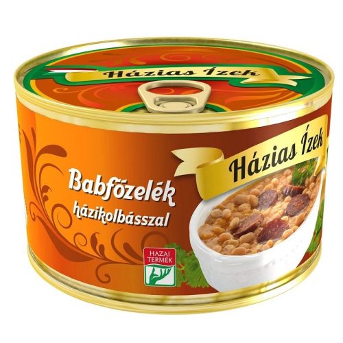 Házias Íz Babfőzelék Kolbásszal 400g