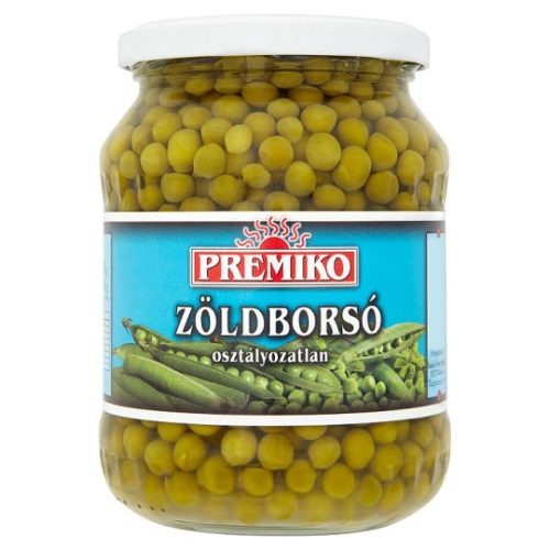 premiko zöldborsó 680g