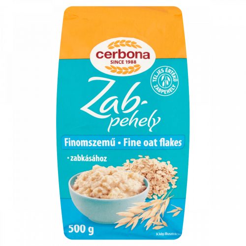 cerbona zabpehely 500 g finomszemű