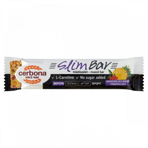 cerbona műzliszelet 35 g protein ananász