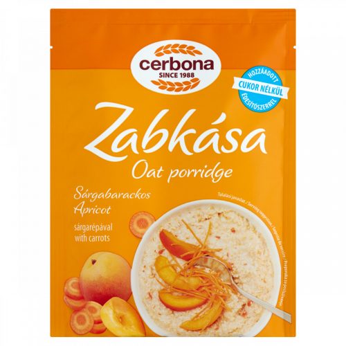 Cerbona zabkása sárgabarackos hcn 50g