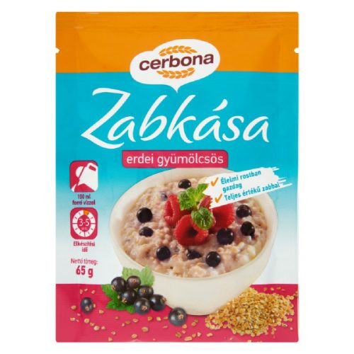 Cerbona zabkása erdei gyümölcsös 55g   2