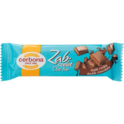 Cerbona zabszelet duplacsokis 40g