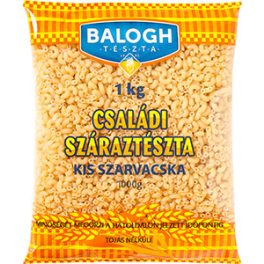 Balogh tészta 1kg kis szarvacska